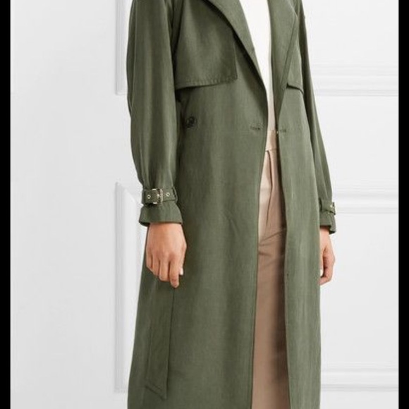 Michael Kors Green Trench - Picture 3 of 3